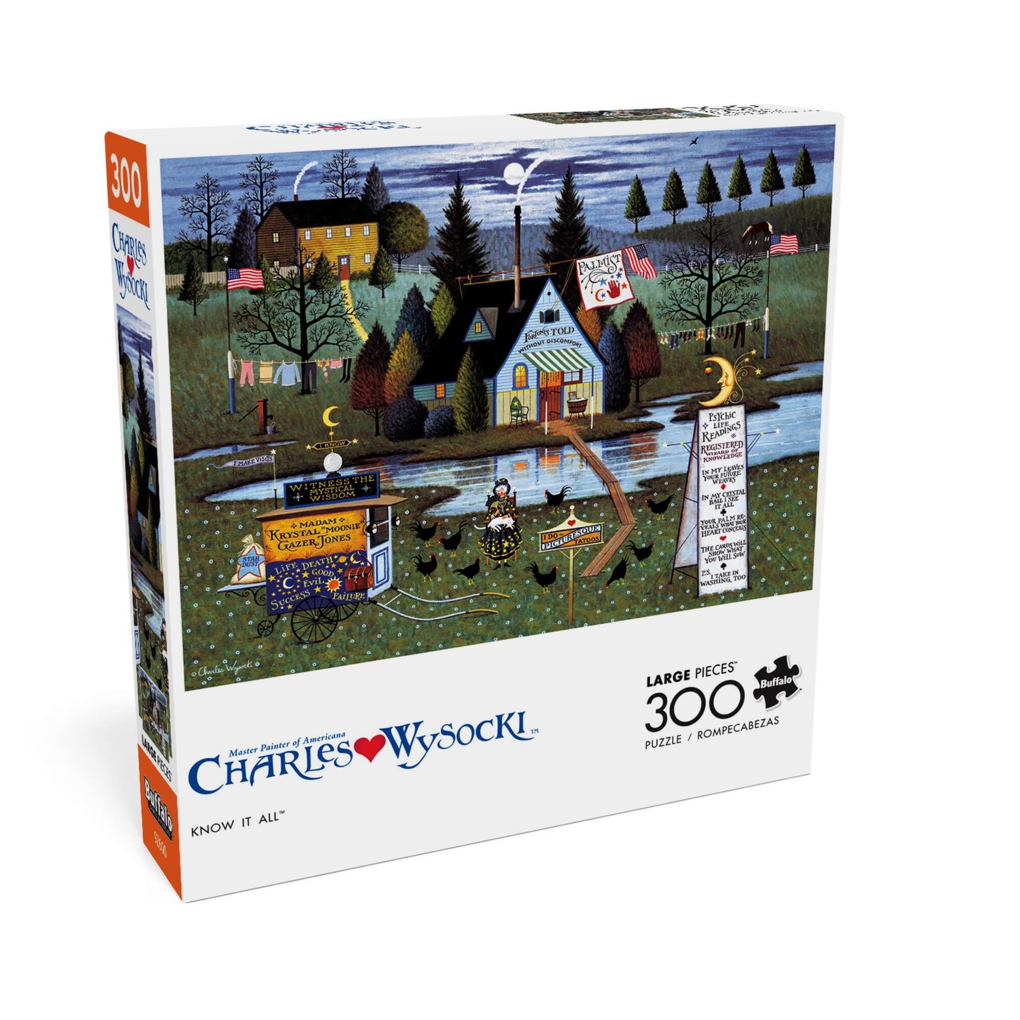 Assorted Charles Wysocki™ 300 Piece Puzzle